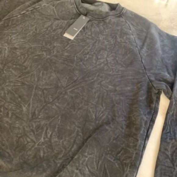 Zanerobe Lowgo Raglan Crew Sweat Black Salt sz: XL - Picture 2 of 5